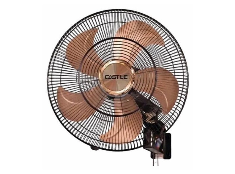 مروحة حائط كاسيل، 18 بوصة، اسود وذهبى - FAW1218A