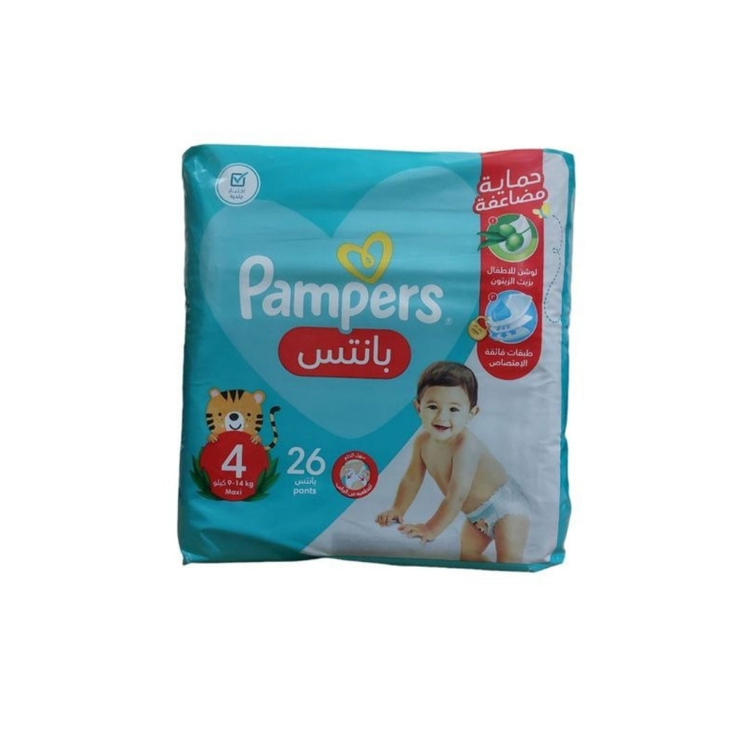 حفاضات بامبرز بانتس مقاس 4