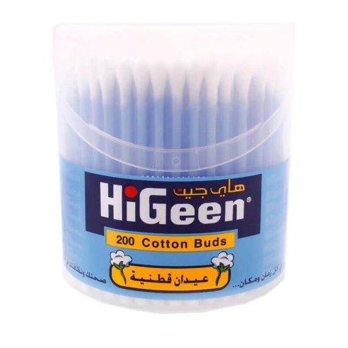 قطن اذن بلستيك كبير 200عود
