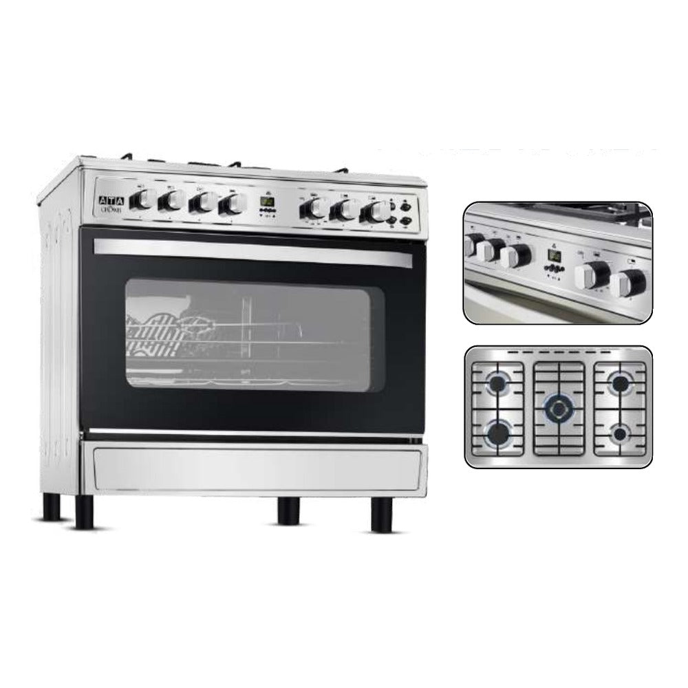 بوتاجاز ATA كراون لايت 90 ديجيتال ACRDGC96313