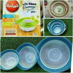 طقم مصفاة صني الوطنية 3 قطع